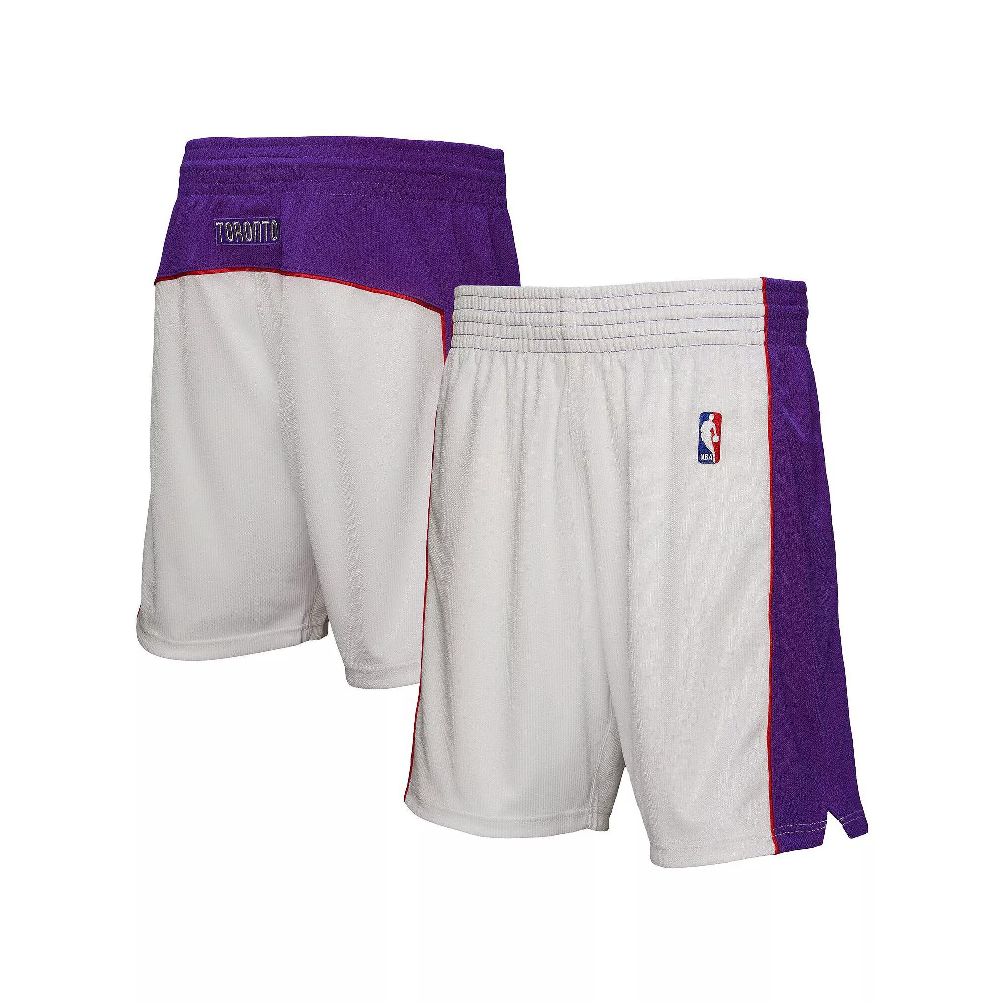 Men's Mitchell & Ness  White Toronto Raptors Authentic Shorts, Size: XL, Rpt White Product Image