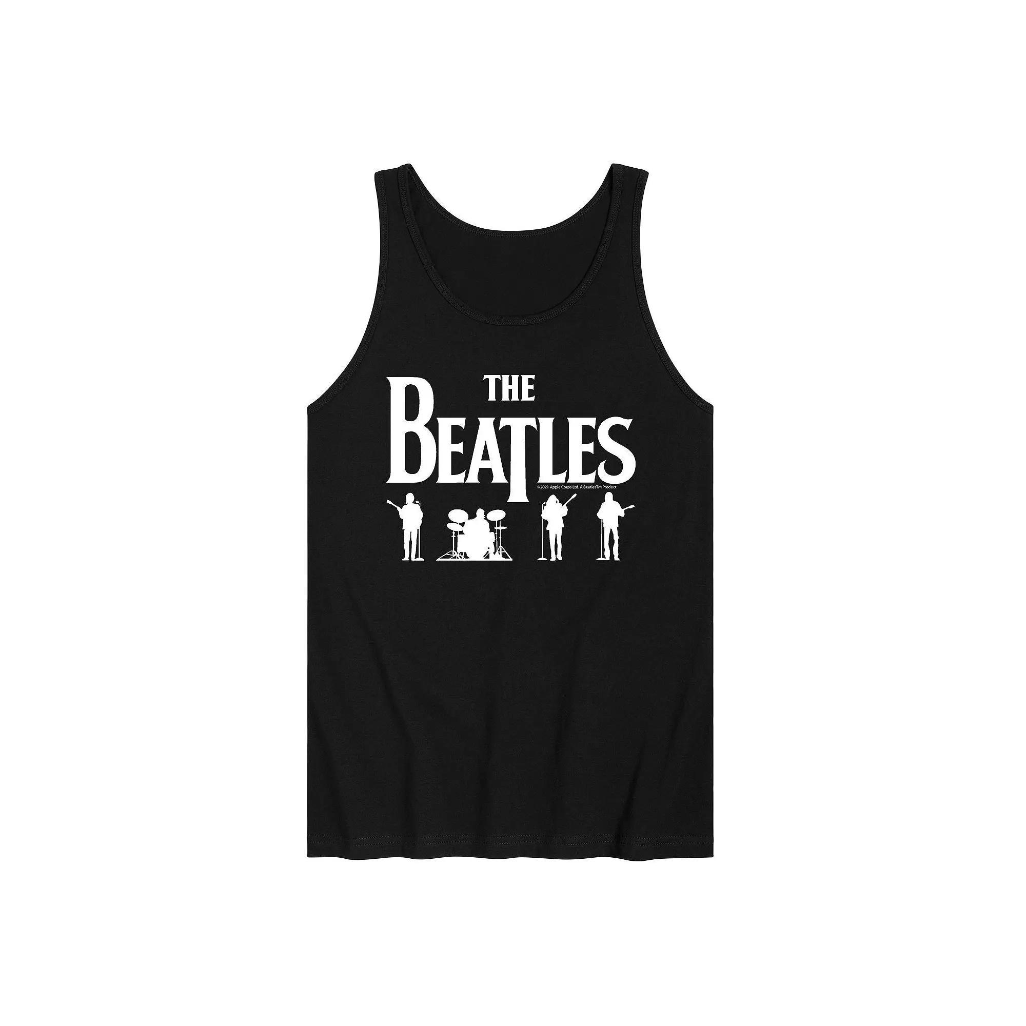 Mens The Beatles Silhouettes Tank Product Image