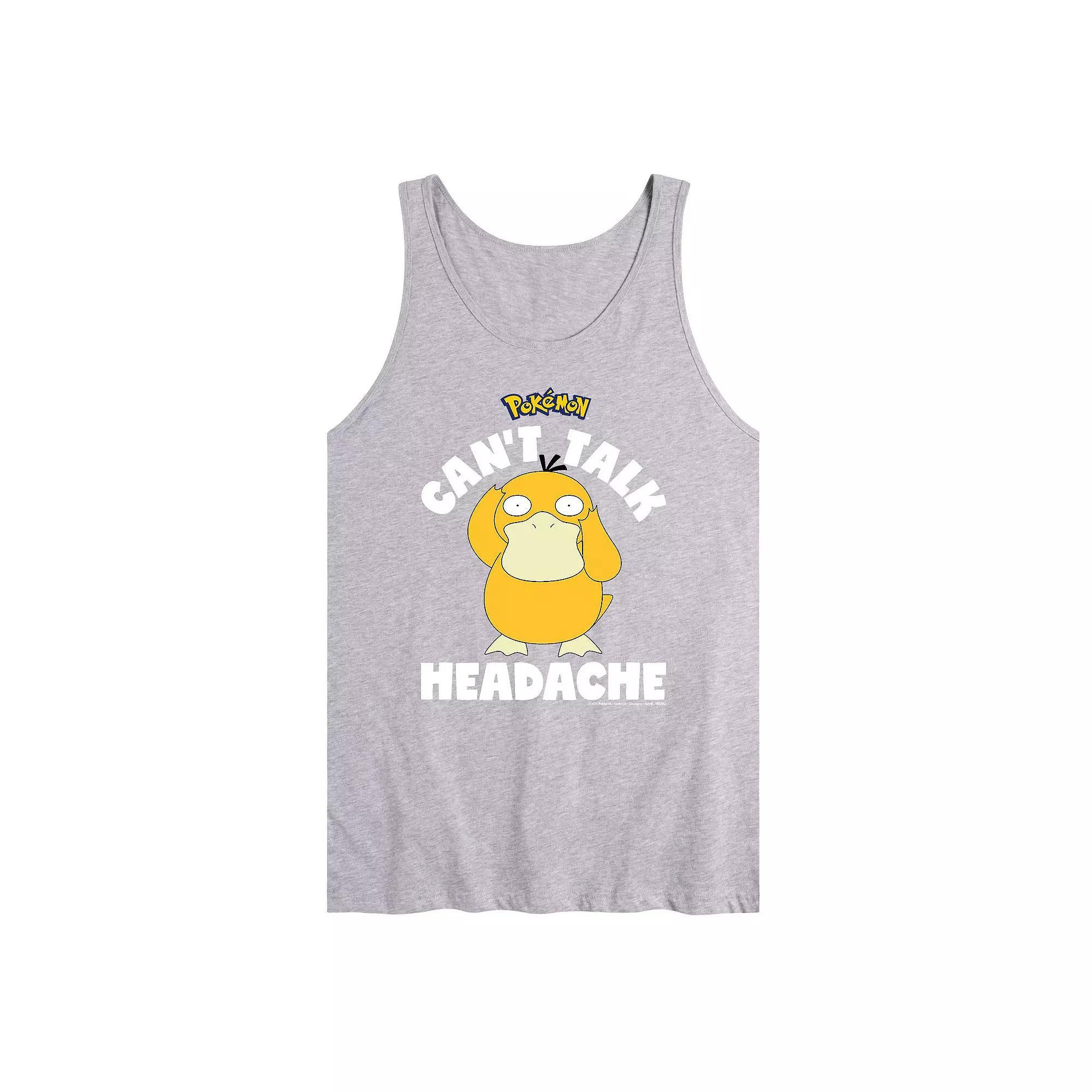 Mens Pokemon Psyduck Headache Tank Top Product Image