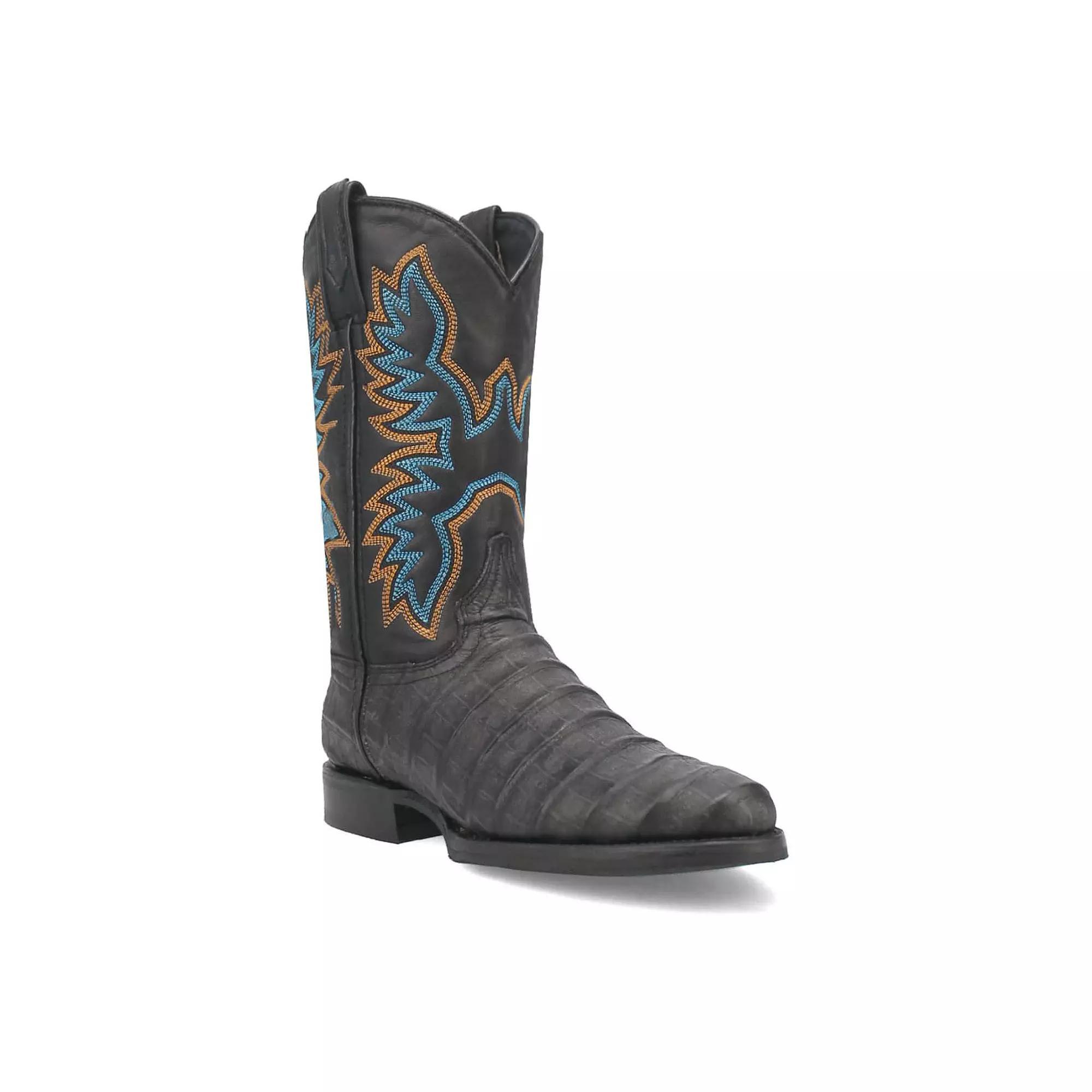 Dingo Trail Boss Men's Leather Boots, Size: 12, Black Product Image