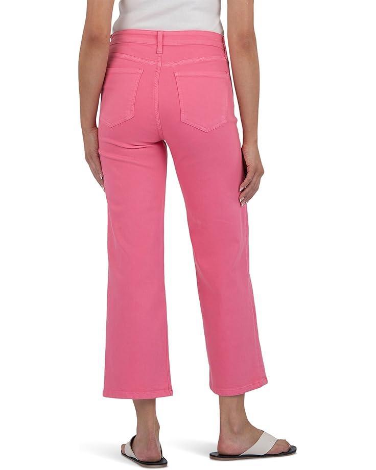 Kelsey High-Rise Fab AB Ankle Flare With Raw Hem Product Image