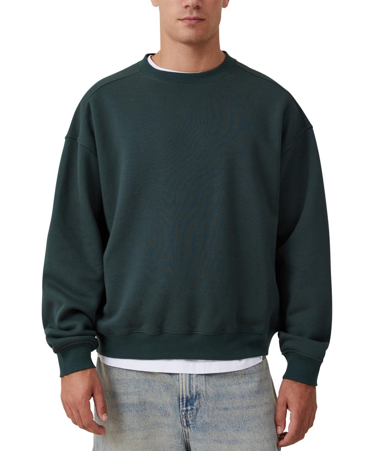Cotton On Men's Box Fit Crew Sweater in Bone at Nordstrom, Size Xx-Small Product Image