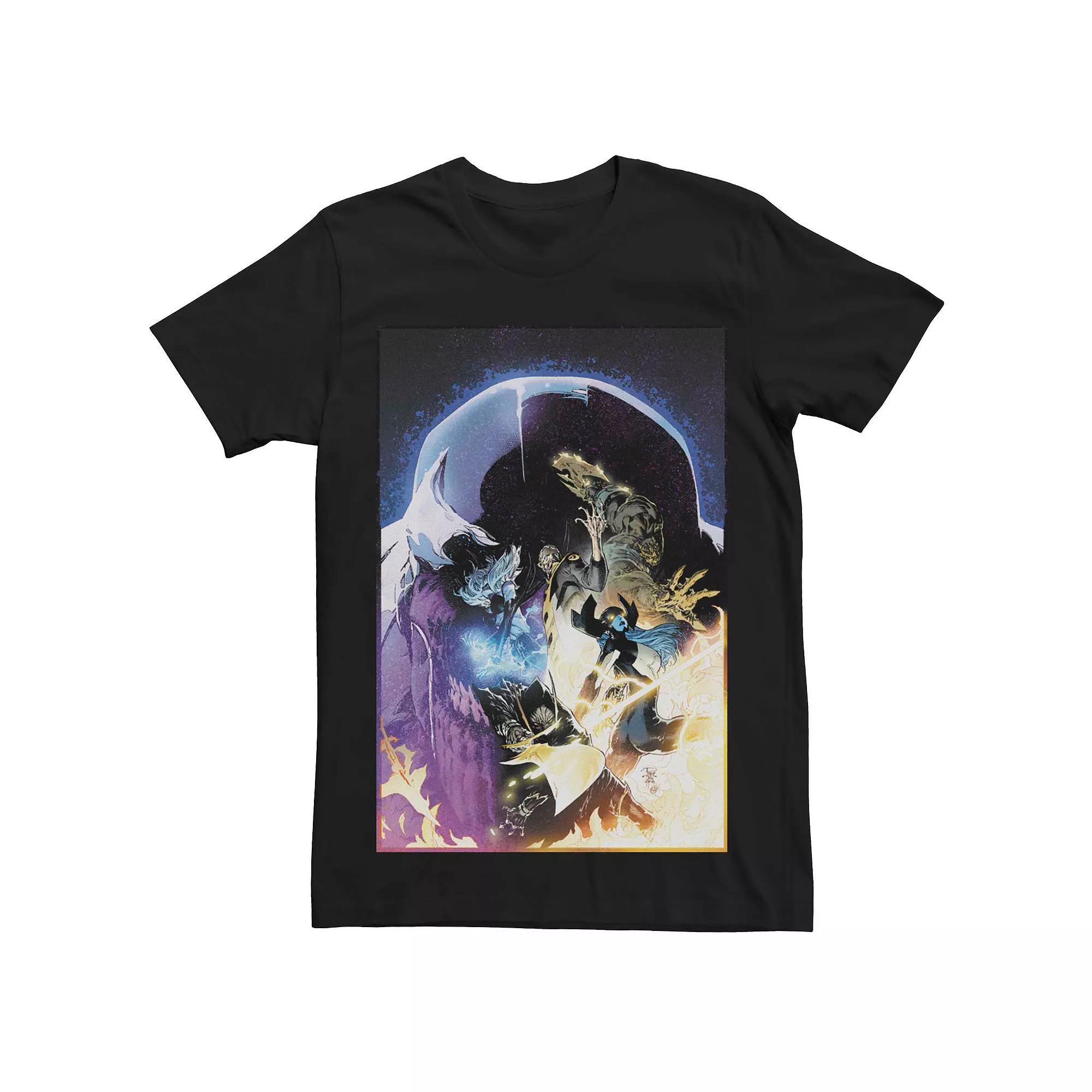 Mens Marvels Thanos Children Comic Tee Product Image