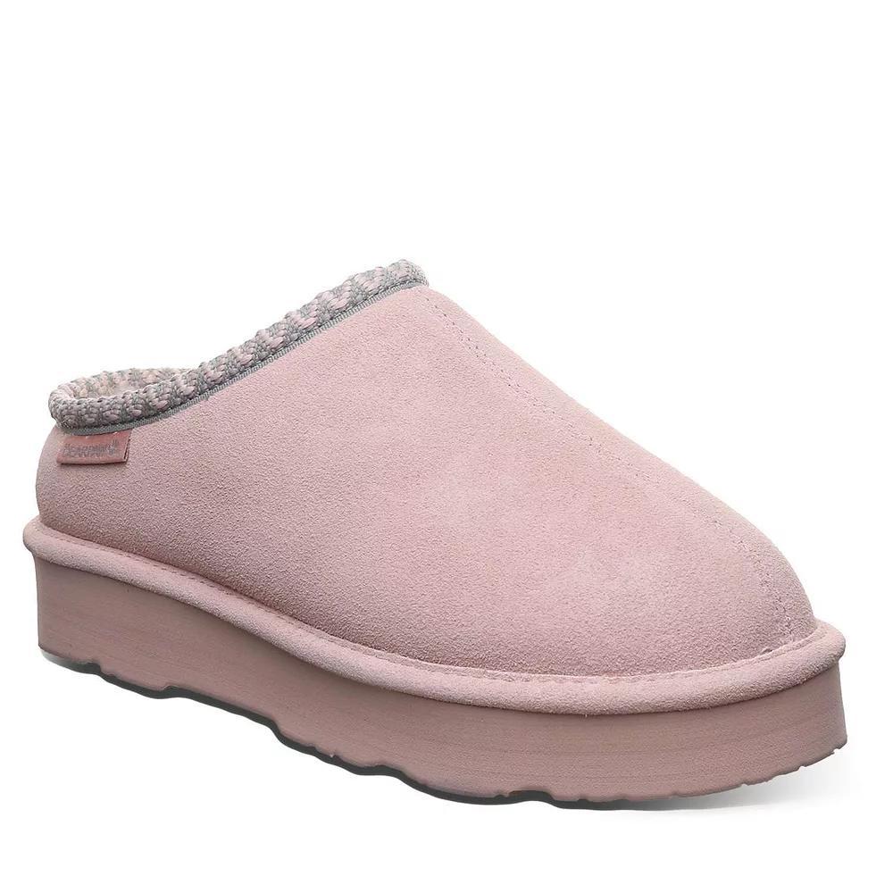 Bearpaw Martis Women's Suede Slippers, Size: 8, Pink Skin Product Image