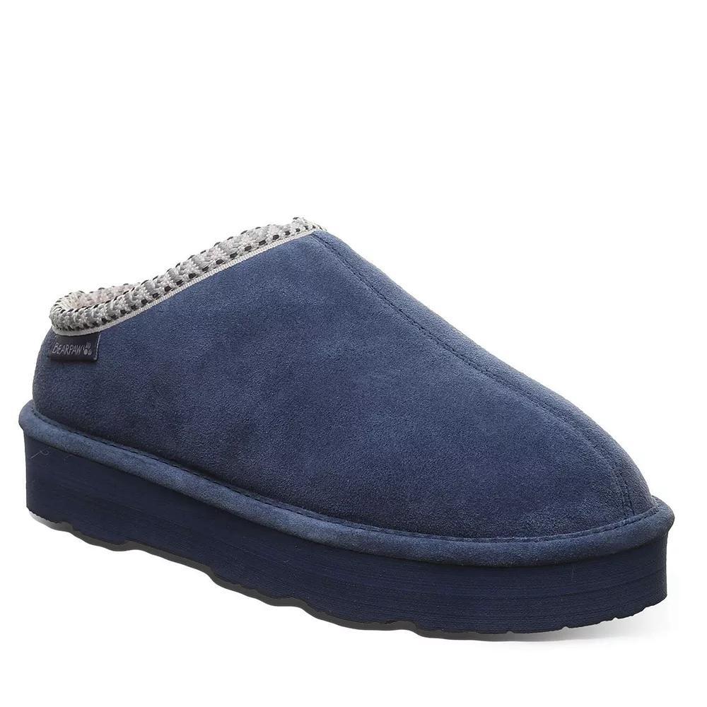 Bearpaw Martis Women's Suede Slippers, Size: 10, Vintage Blue Product Image