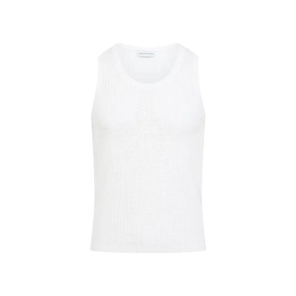 DRIES VAN NOTEN Top In White Product Image