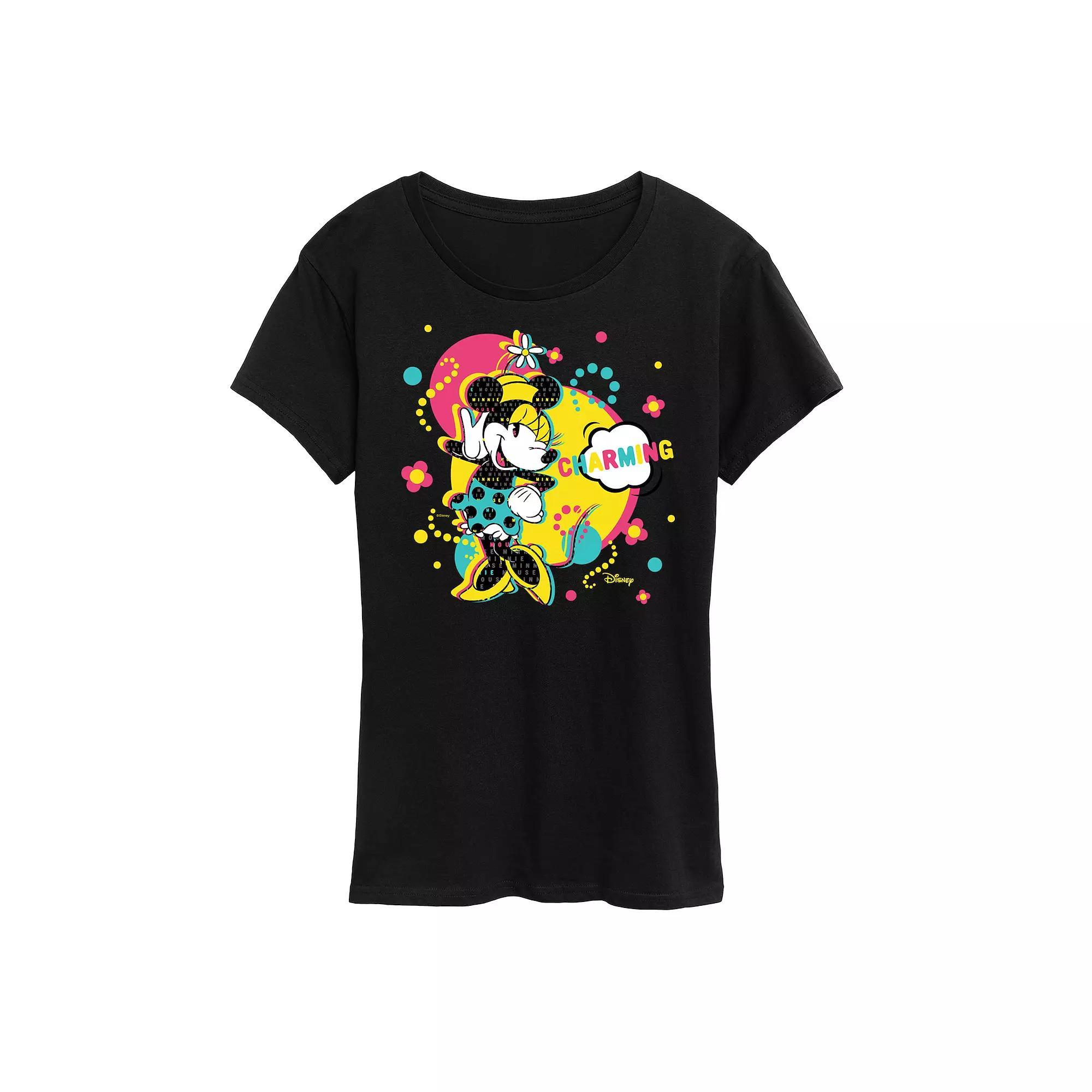 Womens Bowie 3D Graphic Tee Blue Product Image