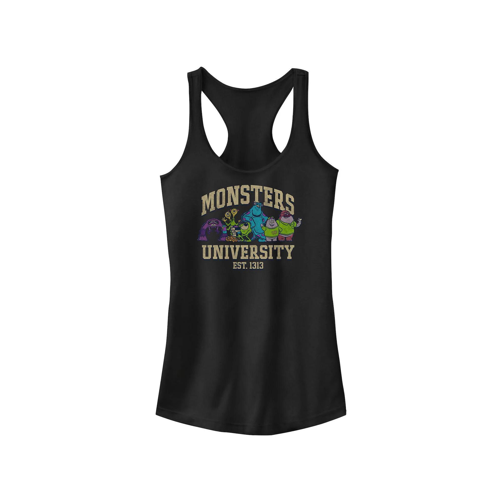 Disney's Lilo & Stitch DJ Record Player Box Juniors' Racerback Tank Top, Girl's, Size: XL, Black Product Image
