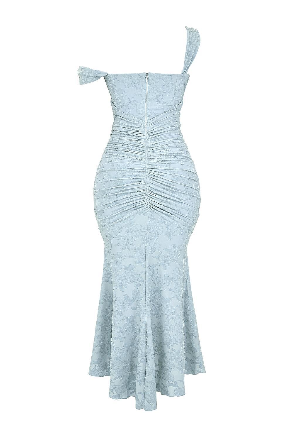 Cesca  bluebell floral maxi dress Product Image