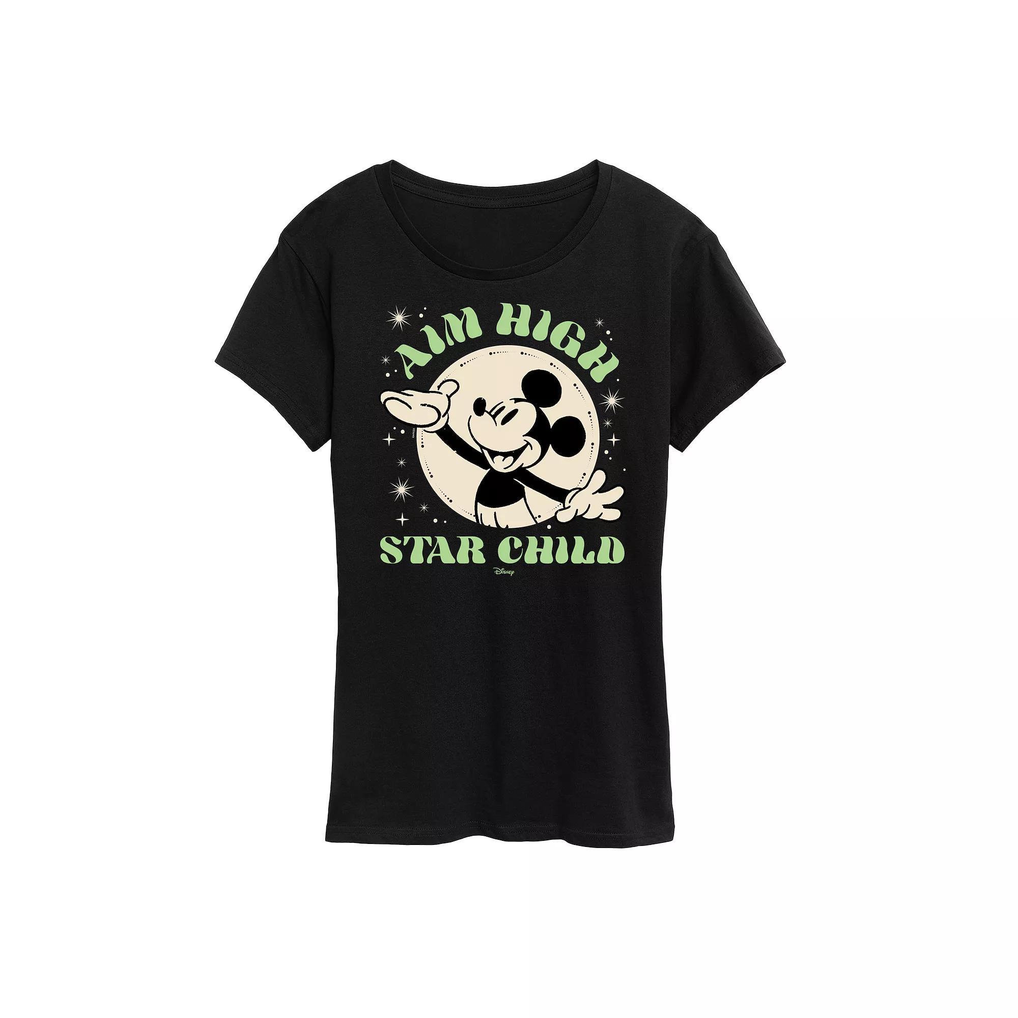 Womens Grinch Broken Heart Grid Graphic Tee Heather Grey Product Image