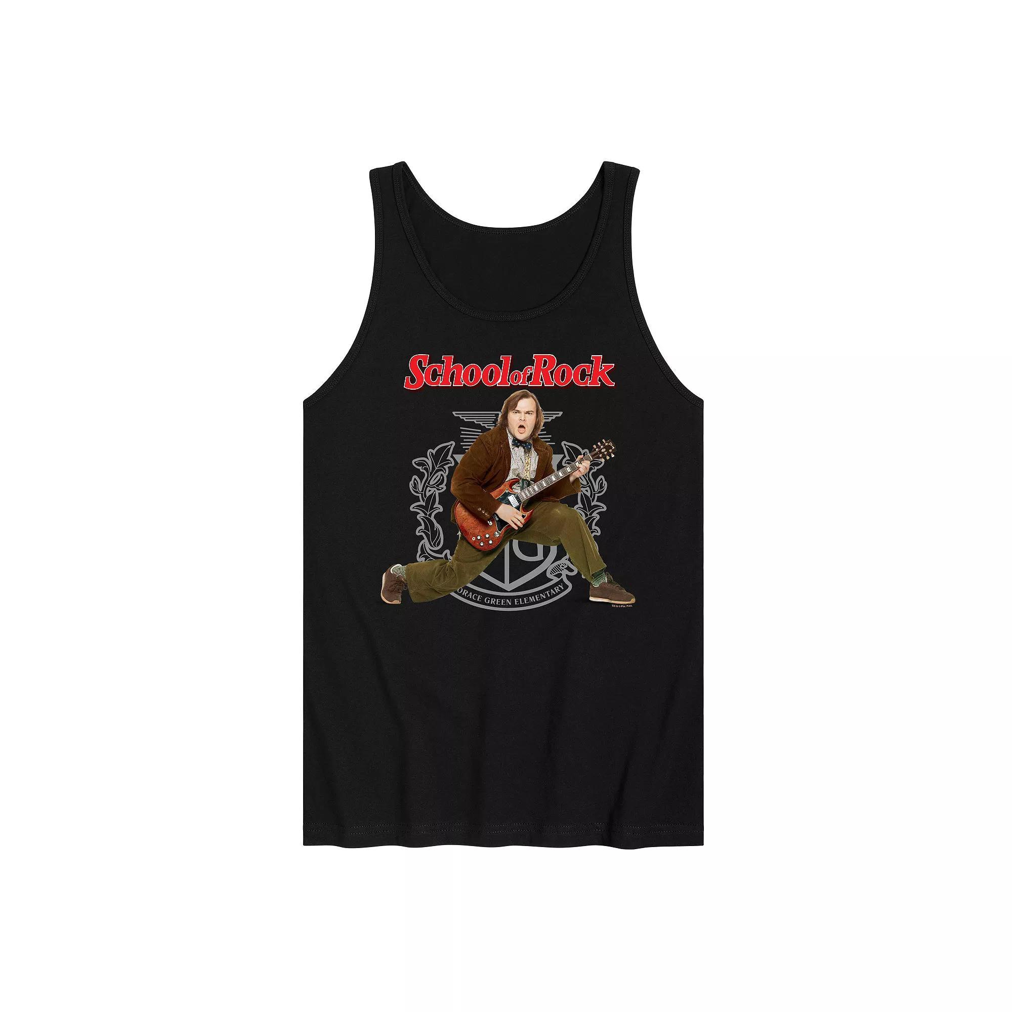 Mens School Of Rock Dewey Finn Pose Tank Top Product Image