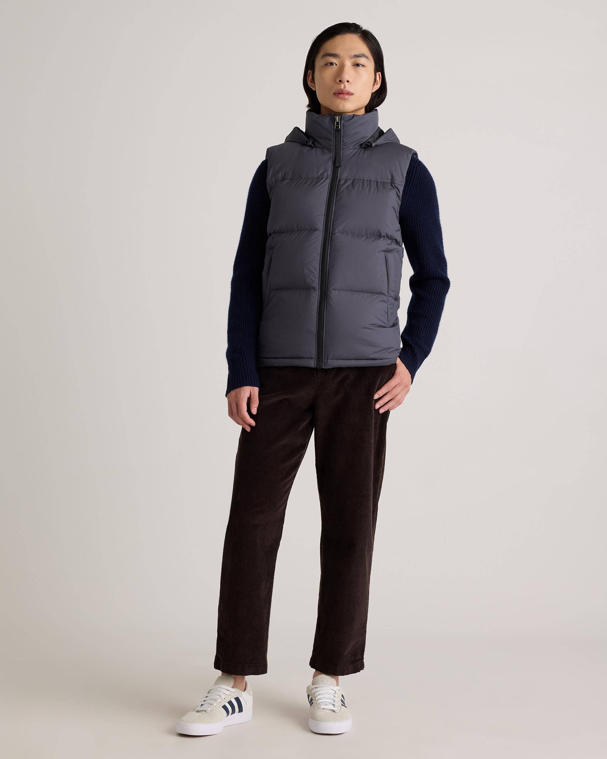 Quince | Men's Responsible Down Puffer Vest Recycled Polyester Product Image