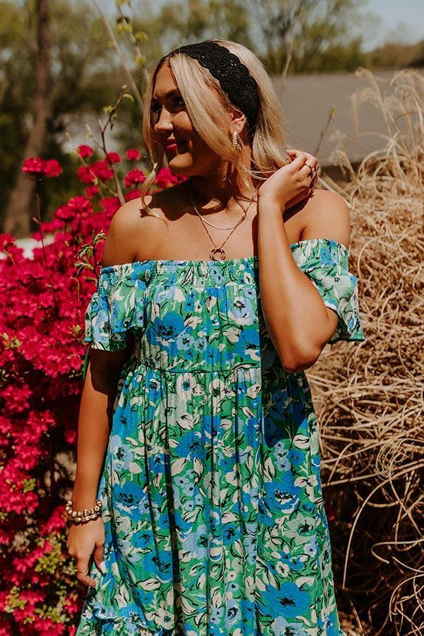 Patio Preferred Floral Midi Product Image