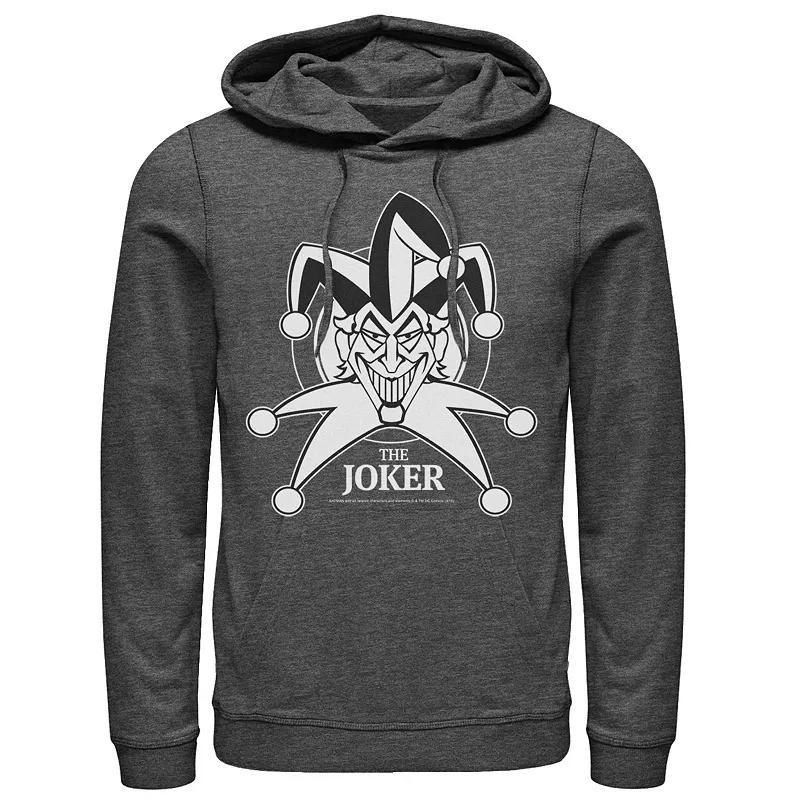 Men's DC Comics Joker Emblem Hoodie, Size: Large, Blue Product Image