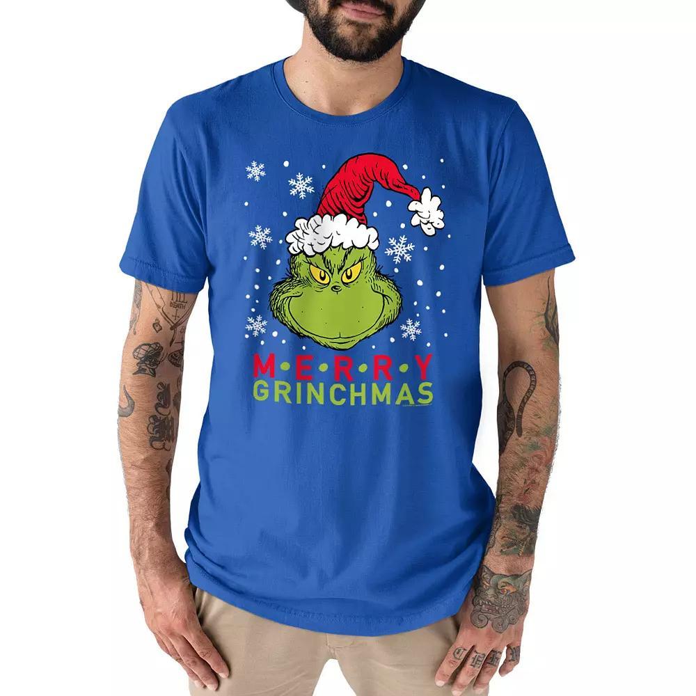 Men's Dr. Seuss The Grinch Grinchmas Tee, Size: Small, Black Product Image