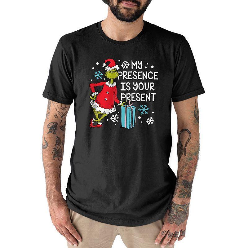 Big & Tall My Presence The Is Your Present Graphic Tee, Men's, Size: Large Tall, Black Product Image