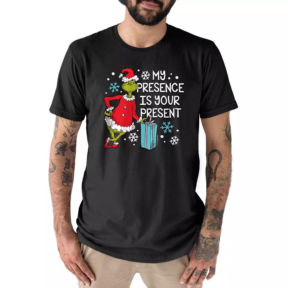Big & Tall My Presence The Is Your Present Graphic Tee, Men's, Size: Large Tall, Black Product Image