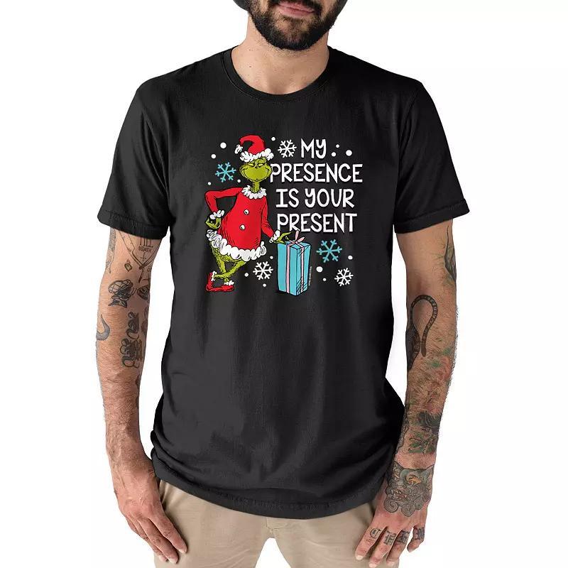 Big & Tall My Presence The Is Your Present Graphic Tee, Men's, Size: Large Tall, Black Product Image