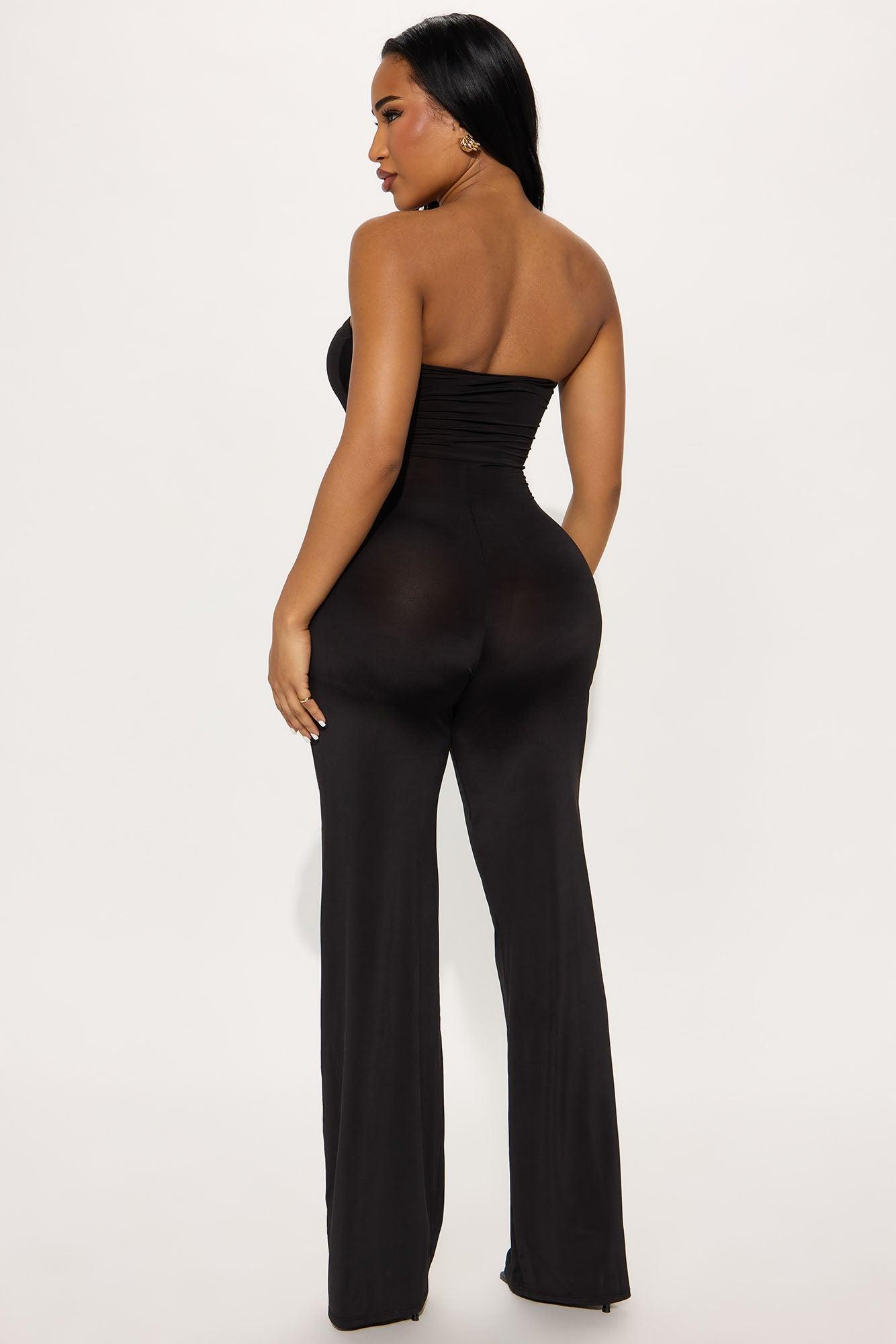 Buy Me A Drink Hardware Jumpsuit - Black Product Image