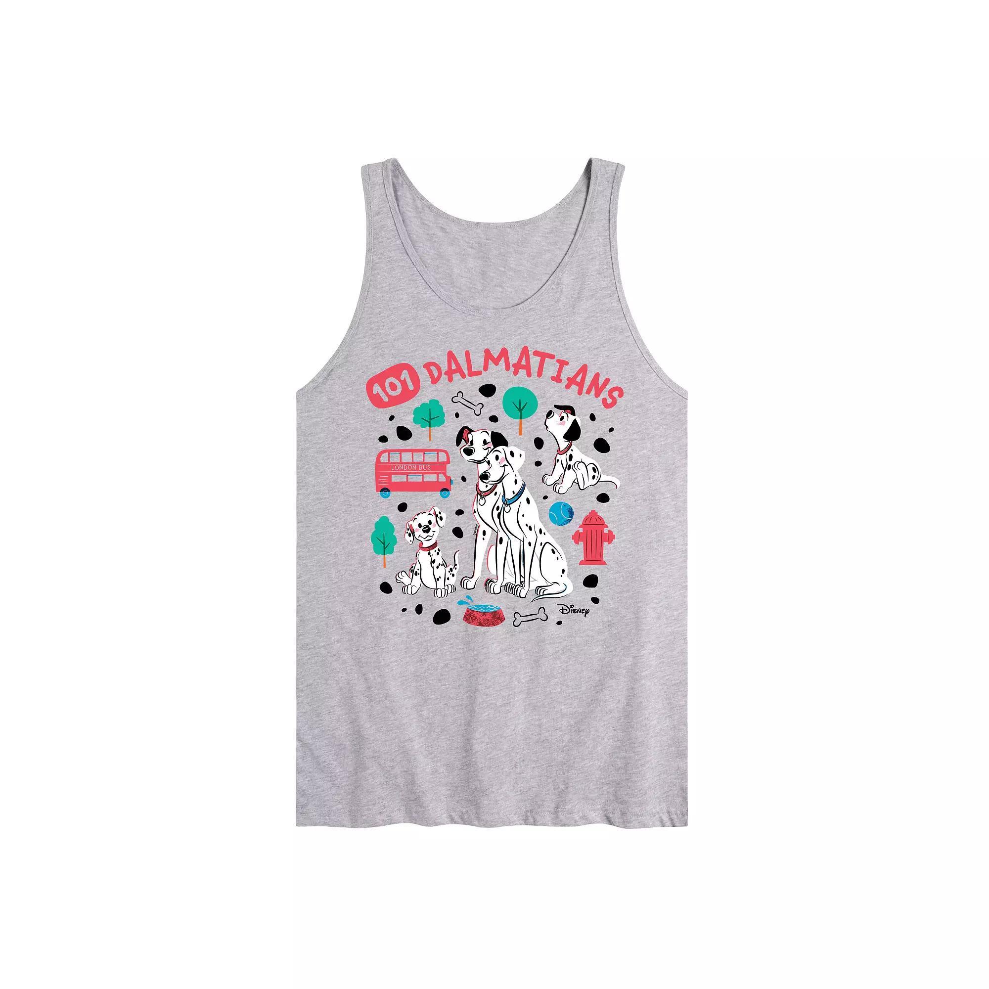 Disneys 101 Dalmatians Mens Graphic Tank Top Product Image