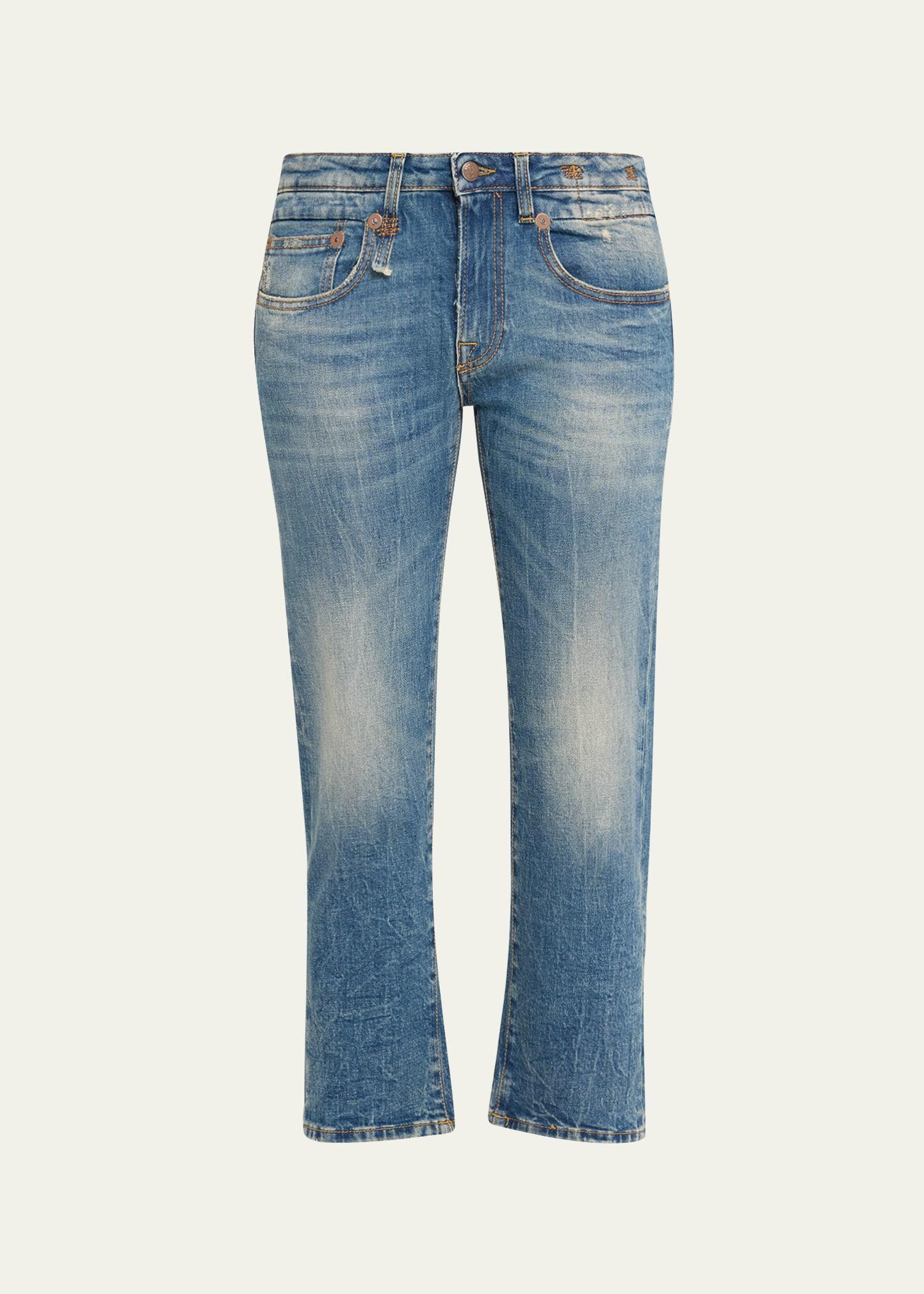 Boy Straight Cropped Jeans Product Image