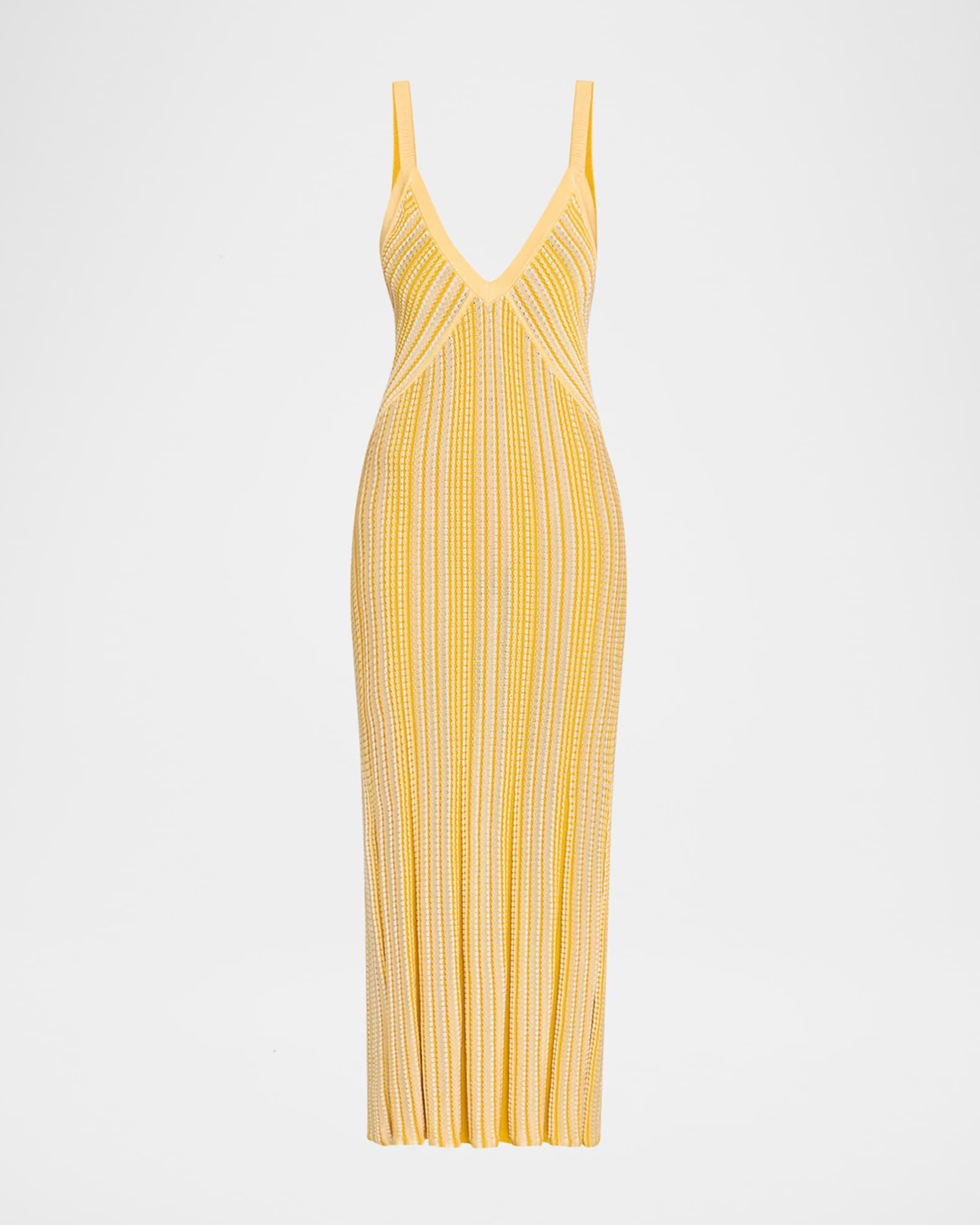 Paetyn Striped Midi Dress Product Image