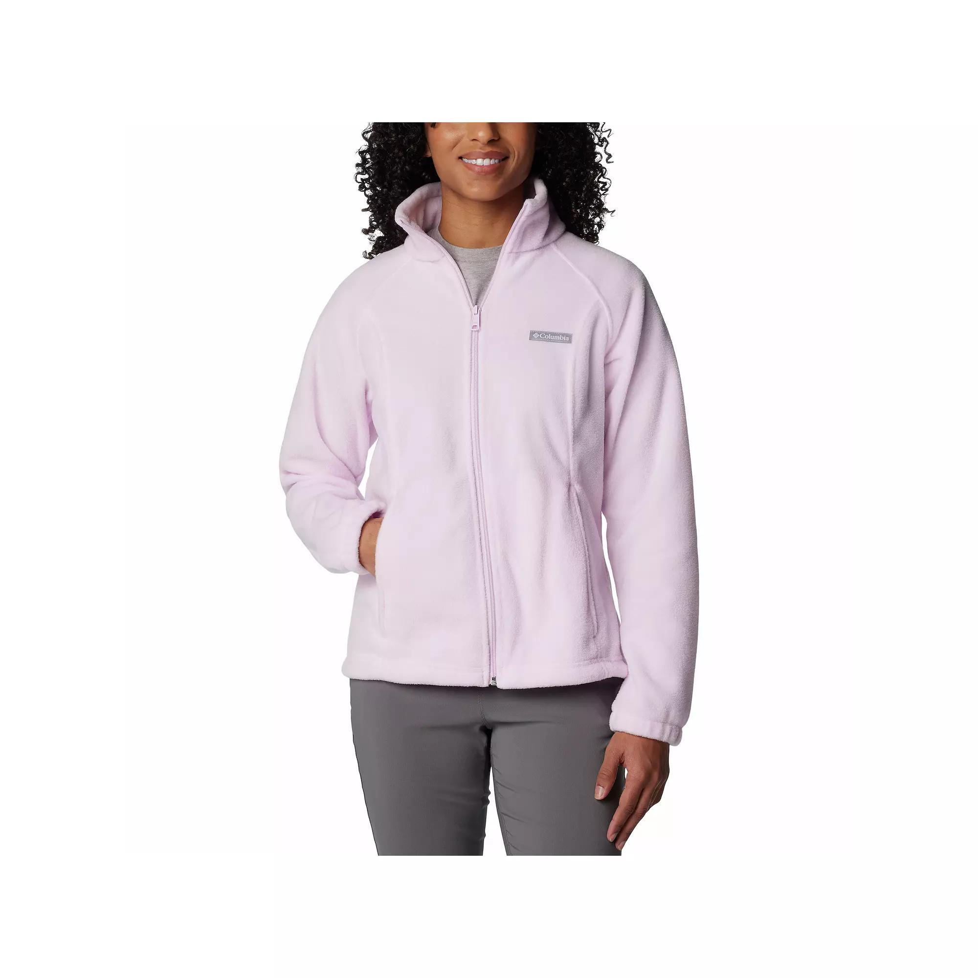 Womens Columbia Benton Springs Zip-Front Fleece Jacket Columbia Blue Product Image