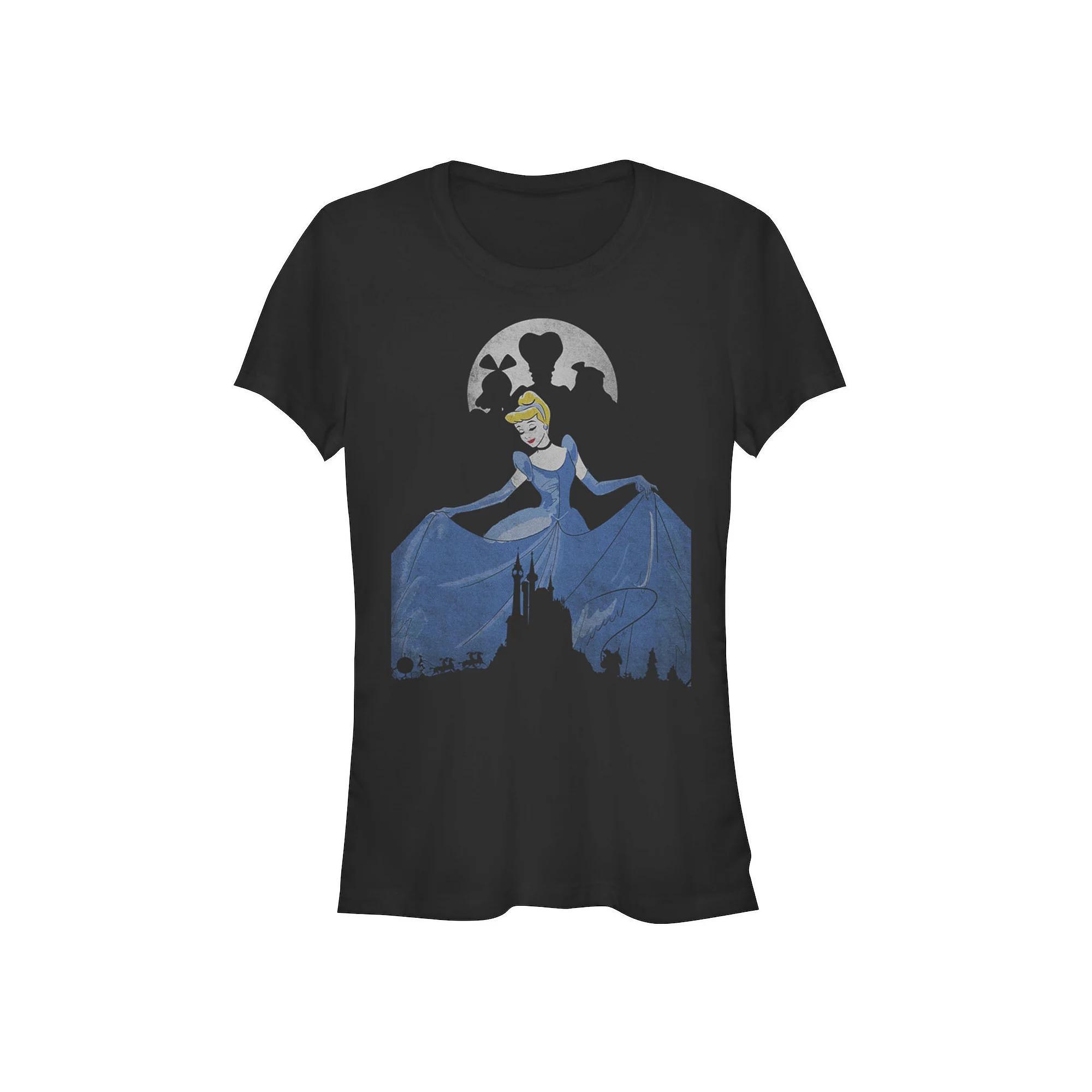 Disney Villains Pick Your Poison Juniors' Fitted Graphic Tee, Girl's, Size: XL, Black Product Image