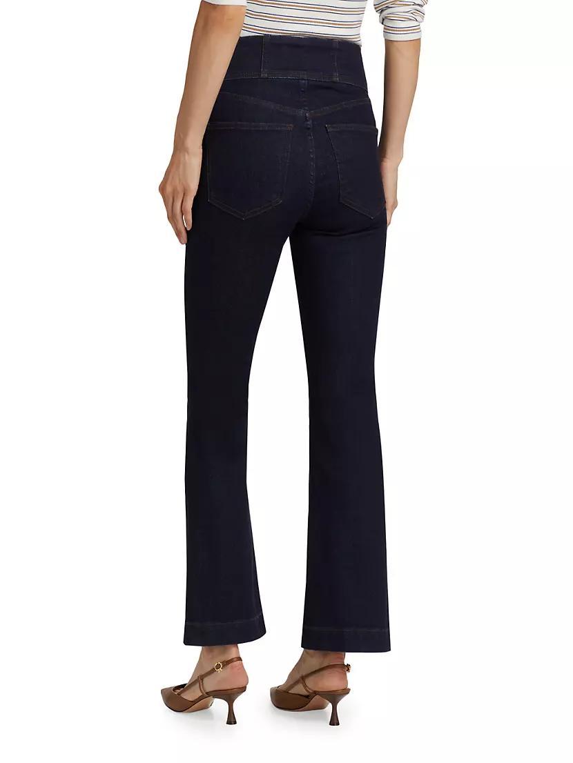 Carson High-Rise Stretch Flare Jeans Product Image