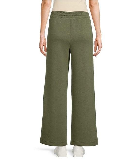 Tommy Bahama Palm Voyage 4-Way Stretch Knit Wide-Leg Pull-On Ankle Length Pants Product Image