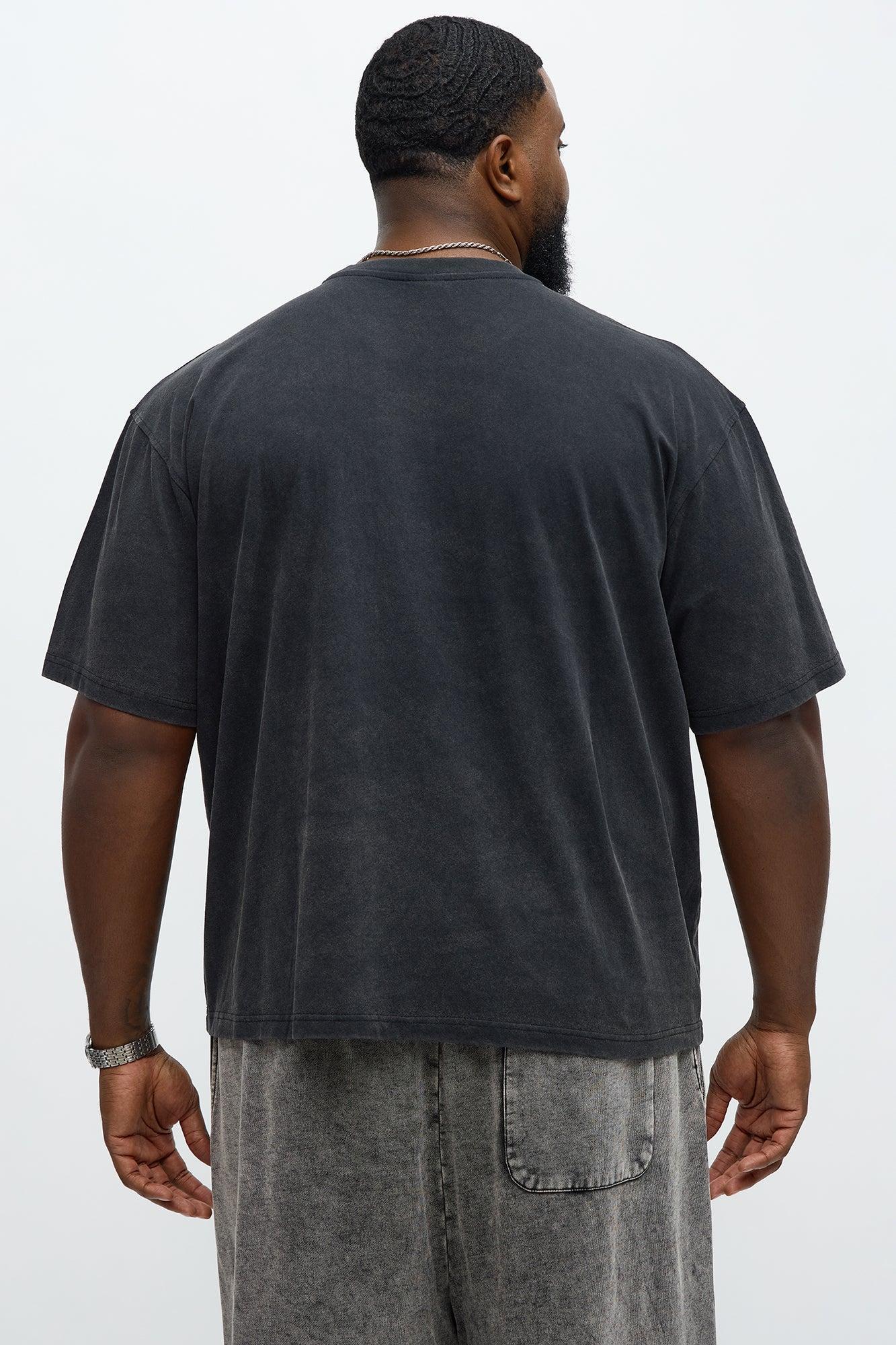 Lakers Slam Jam Oversized Short Sleeve Tee - Black Product Image