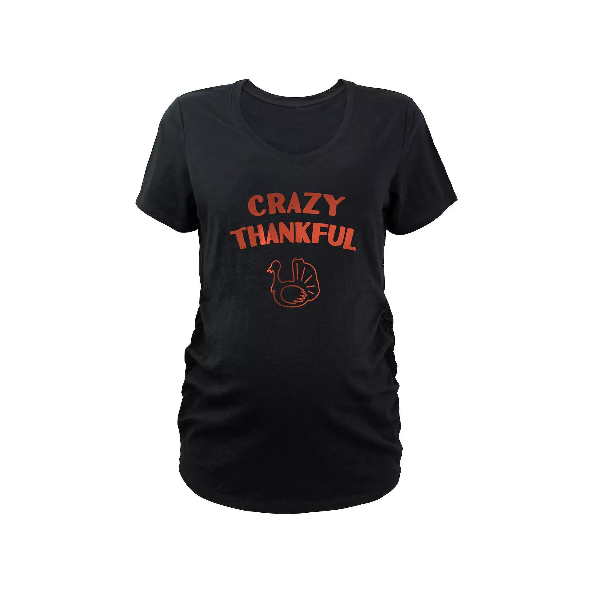 Maternity Mama Vibes V-Neck Graphic Tee, Womens Product Image