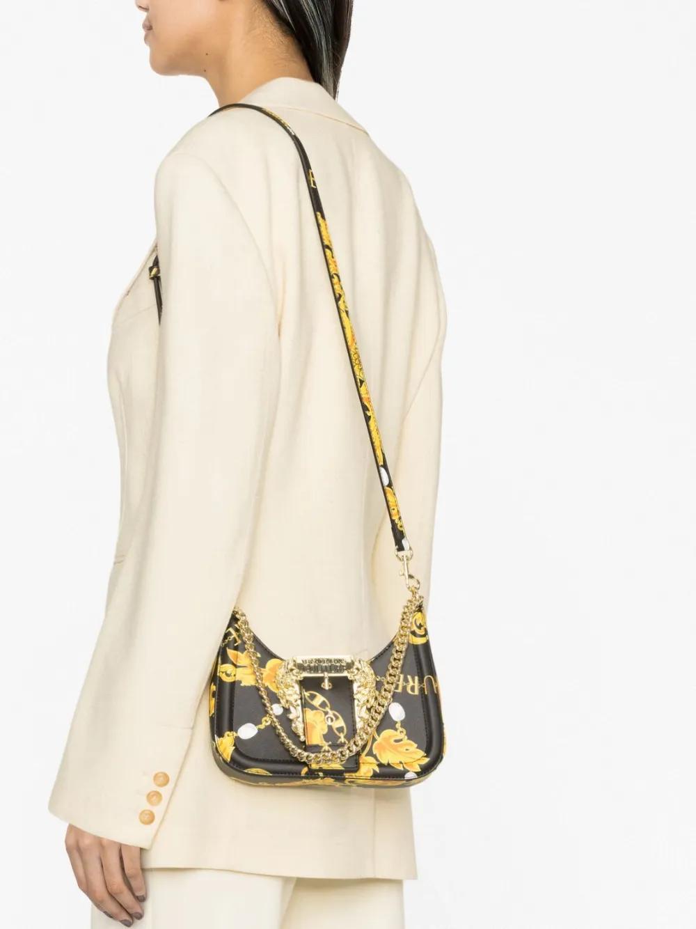 Chain Couture-print shoulder bag Product Image