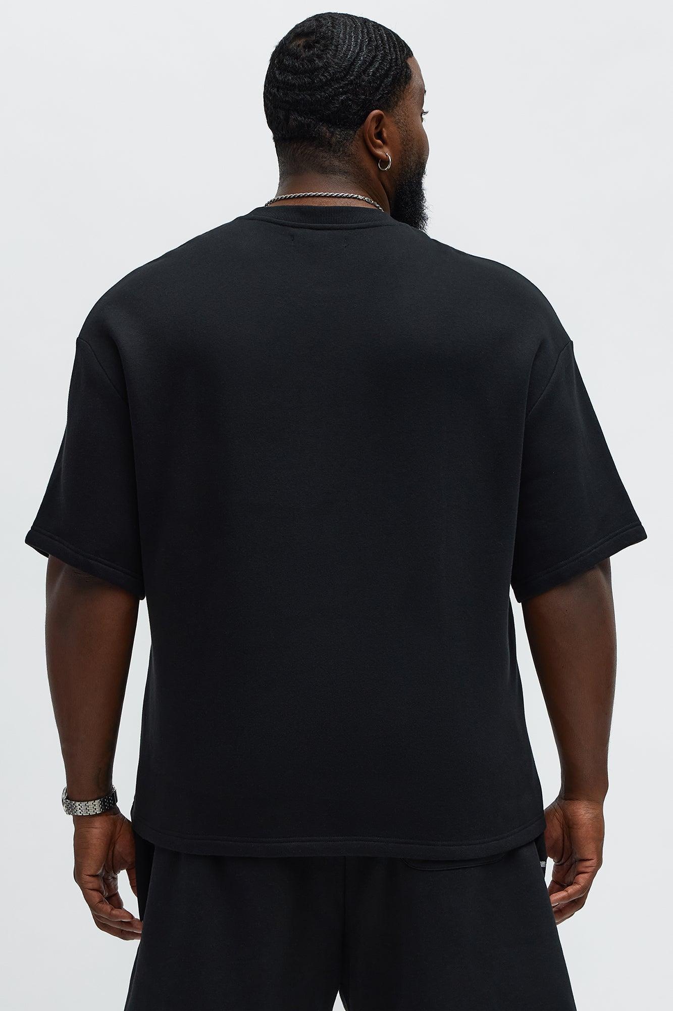 Tyson Barbed Wire Short Sleeve Tee - Black Male Product Image