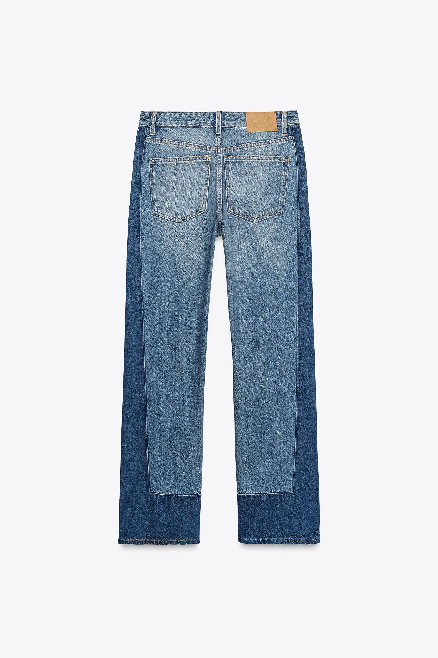 STRAIGHT CUT MID RISE JEANS ZW COLLECTION Product Image