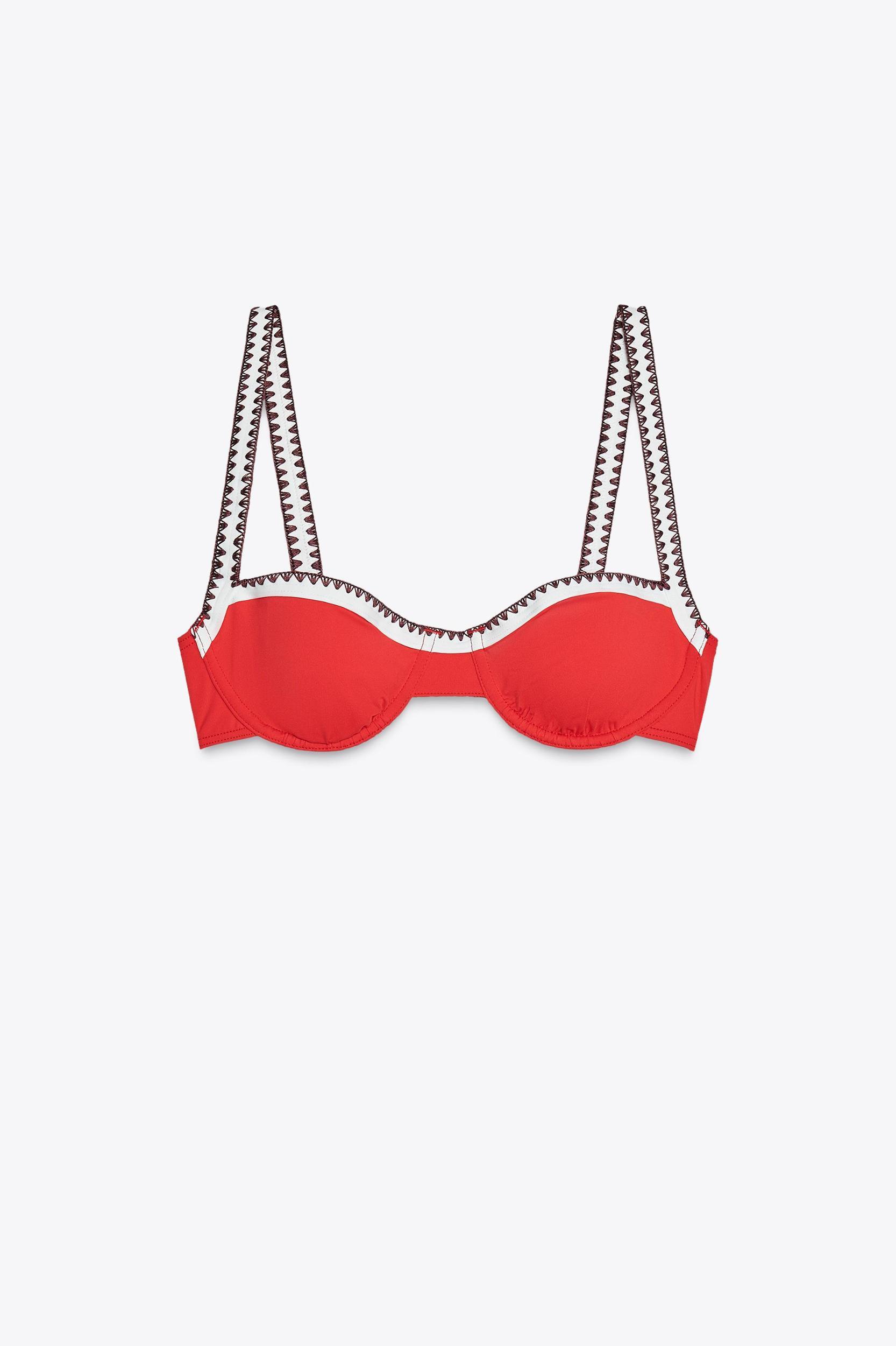 CONTRAST BIKINI BOTTOMS Product Image