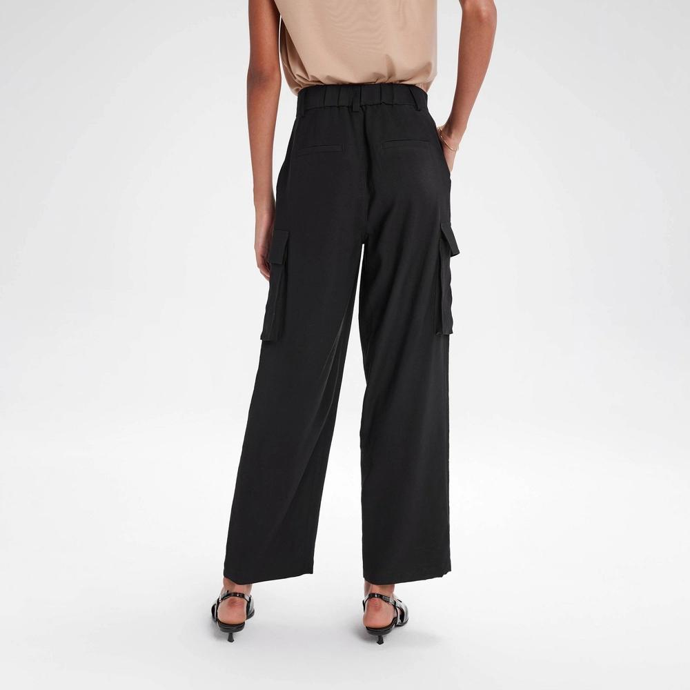 Women's High-Rise Straight Leg Cargo Pants - A New Day™ Product Image