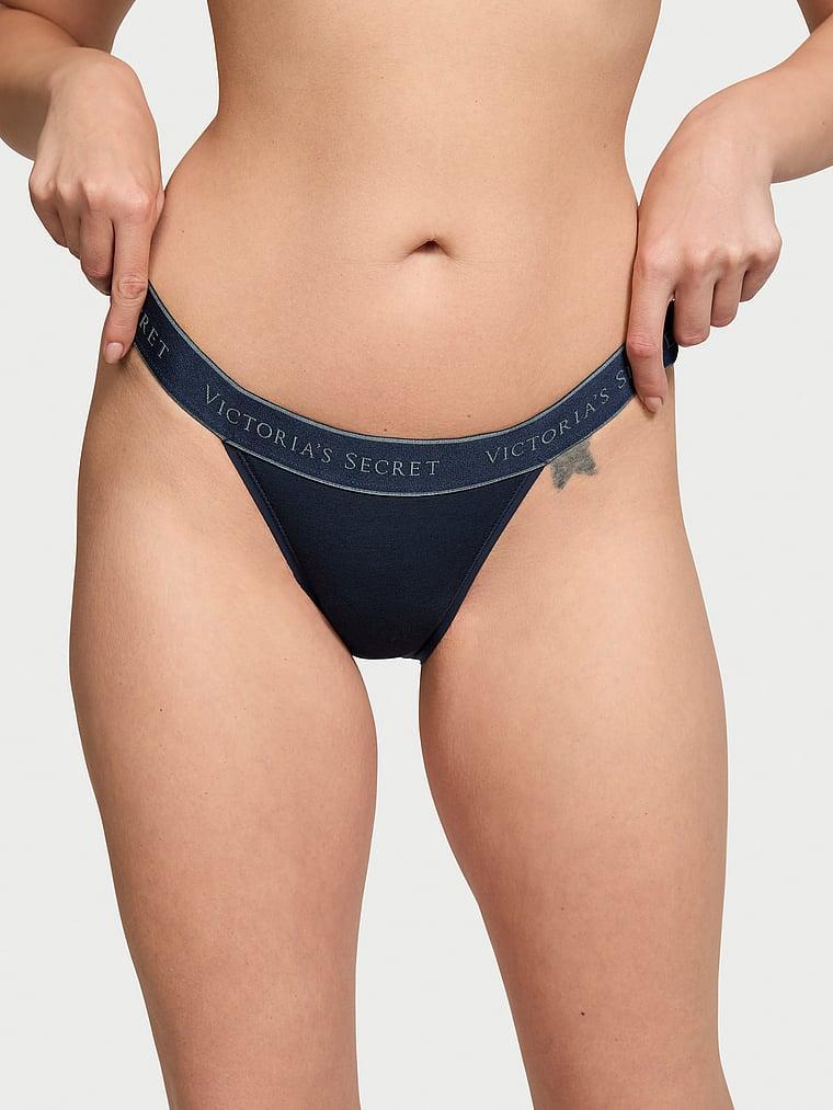 Logo Cotton Tanga Panty Product Image
