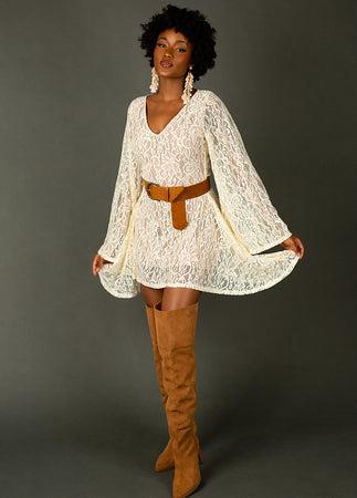 Gali Dress in Cream Female Product Image