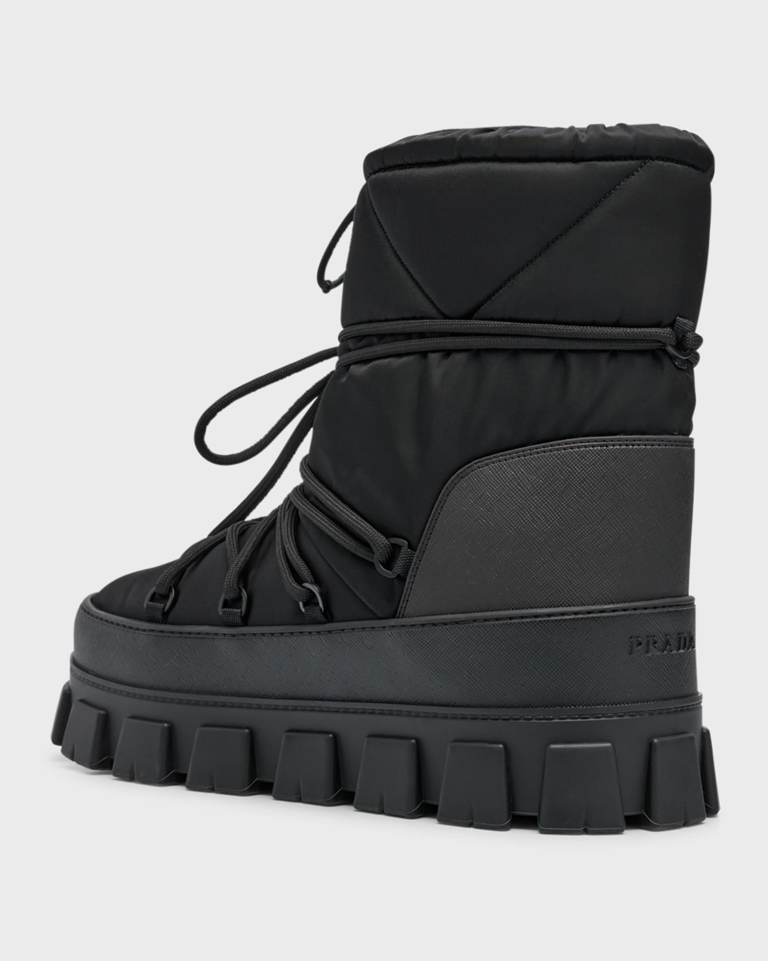 Men's Nylon Gabardine Apres Ski Boots Product Image