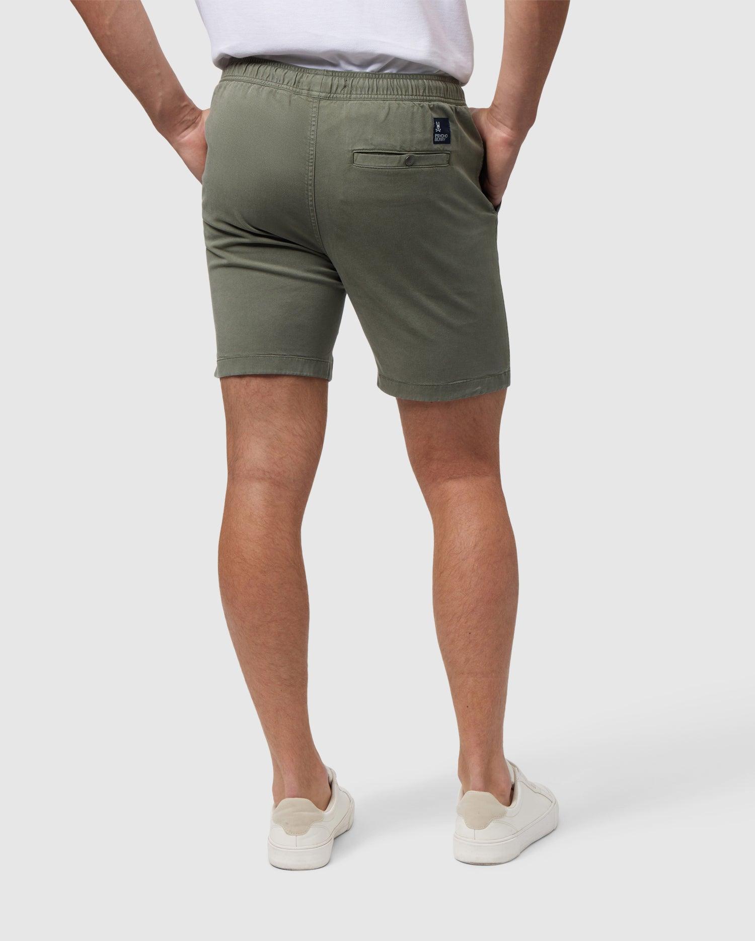 MENS WILLIS STRETCH TENCEL SHORT - B6R239Y1WB Male Product Image