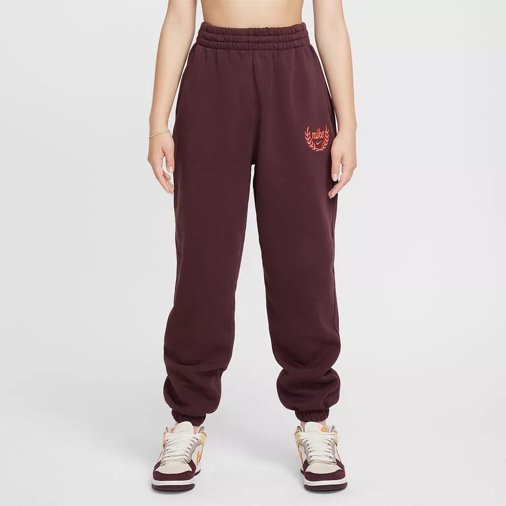Girls Nike Sportswear Club Fleece Loose Jogger Pants Product Image