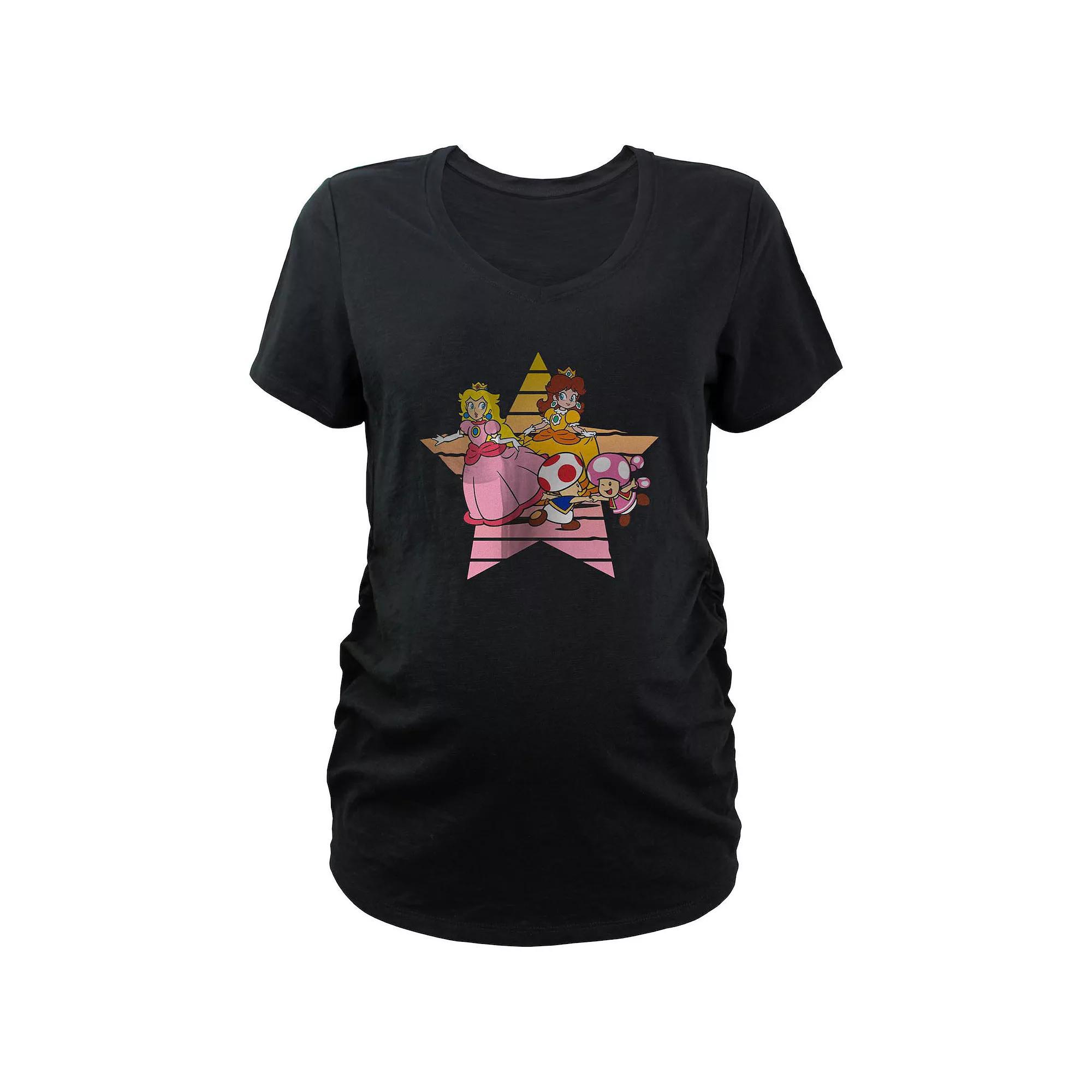 Maternity Star Wars The Mandalorian Grogu Cutest Pumpkin In The Galaxy Graphic Tee, Women's, Size: XL-Mat, Black Product Image