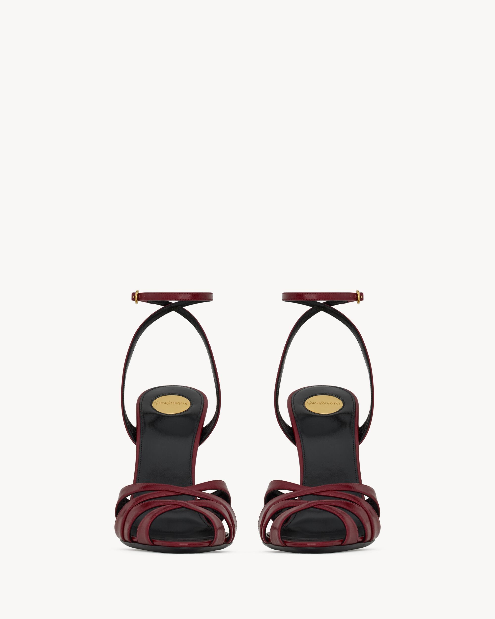 CHANDELLE sandals in smooth leather Product Image