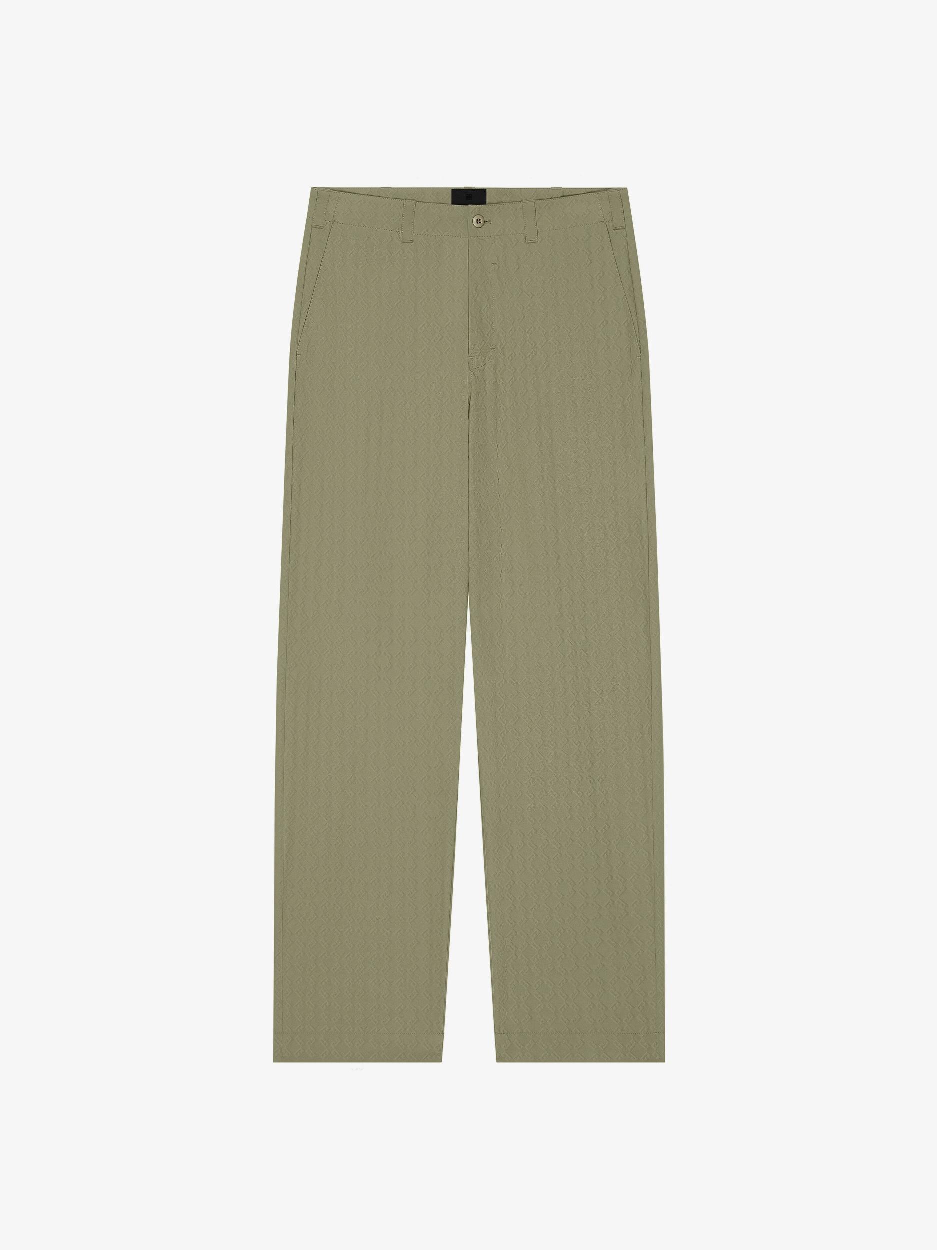 Cargo pants in textured monogram 72 Product Image