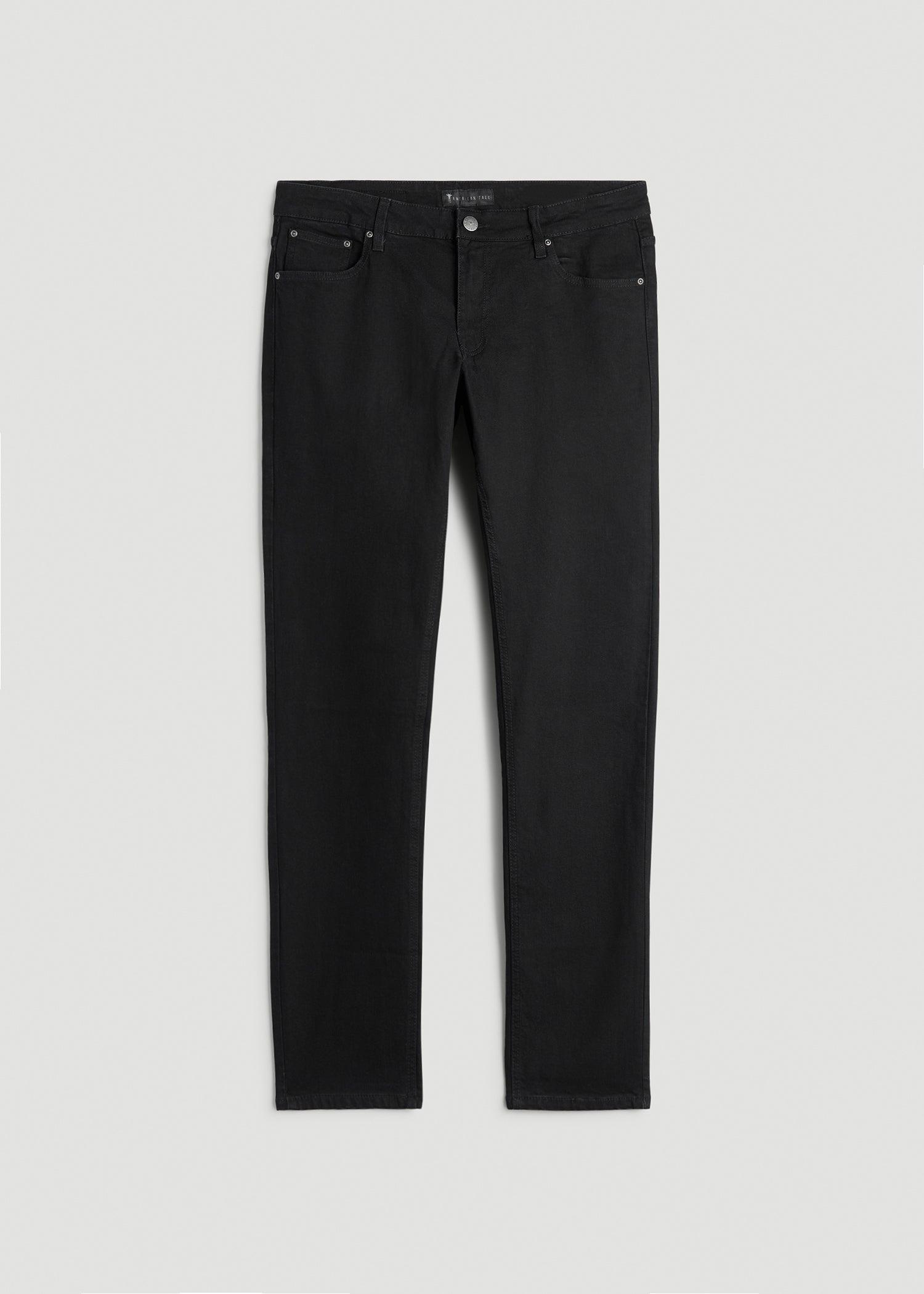 Carman TAPERED Jeans for Tall Men in True Black Product Image