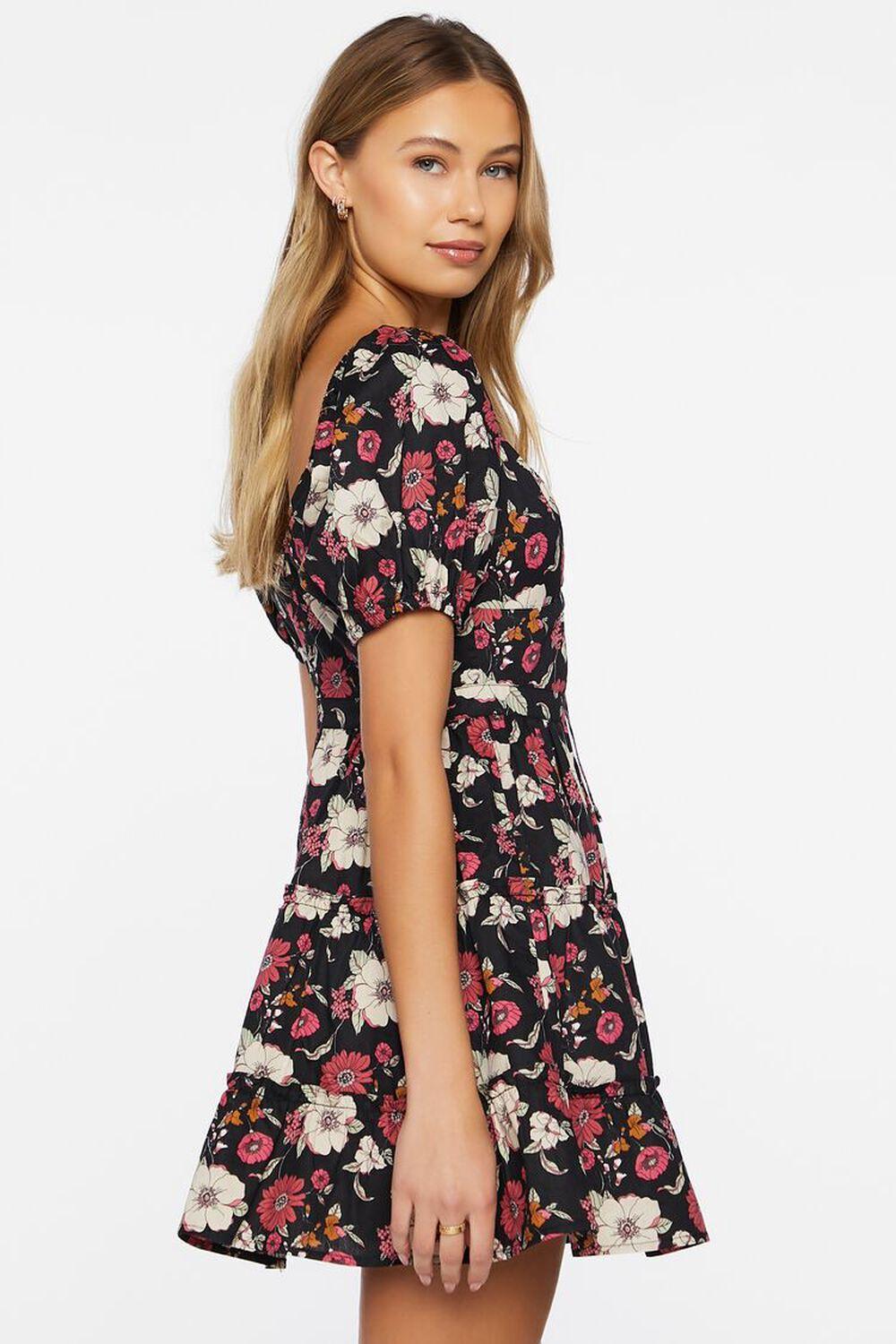Floral Print Mini Dress | Forever 21 Product Image