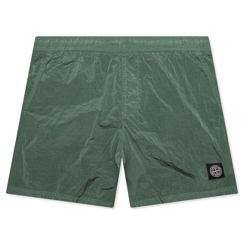 Nylon Metal Regular Fit Shorts - Lavender Male Product Image