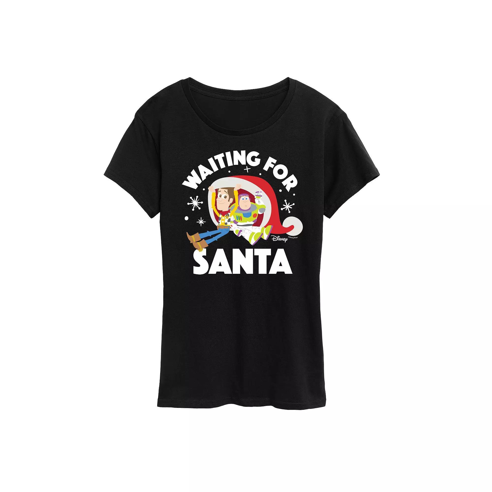 Disney / Pixars Toy Story Womens Here For The Toys Graphic Tee, Girls Product Image