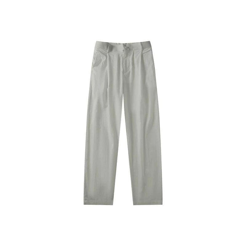 RT No. 18503 PLEATED STRAIGHT PANTS Product Image